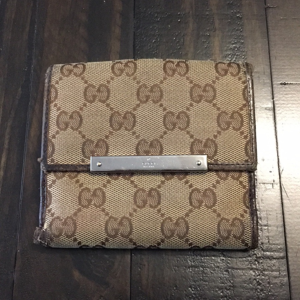 Gucci Canvas Bifold Wallet